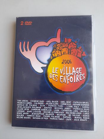 Dvd " Le village des enfoirés 2006 " 2 dvd