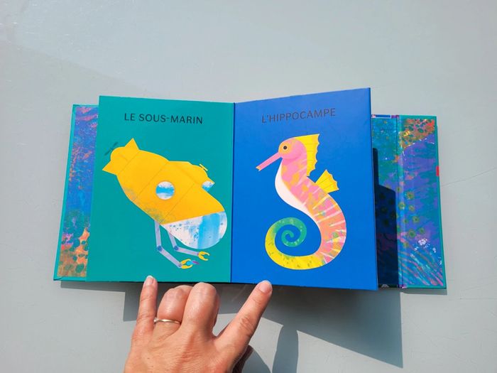 Superbe livre accordéon Amaterra 🪸 Sous la Mer 🐡 - photo numéro 8