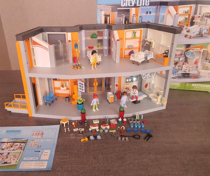 Hopital playmobil 70190 - photo numéro 1