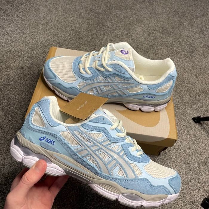 Asics gel nyc bleu blanc 42 - photo numéro 4