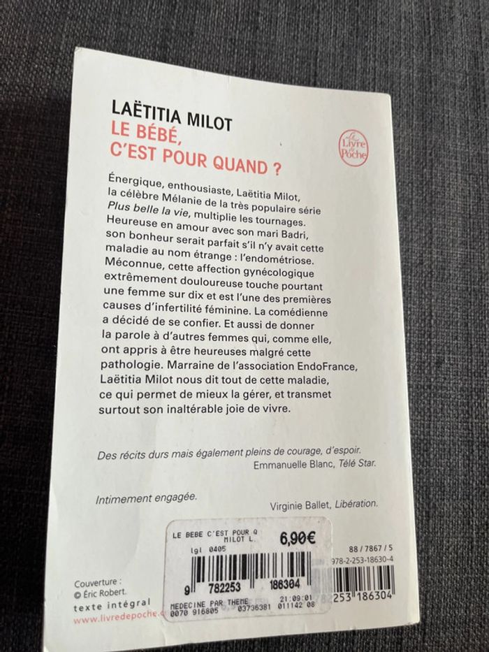 Livre le bébé c’est pour quand - photo numéro 2