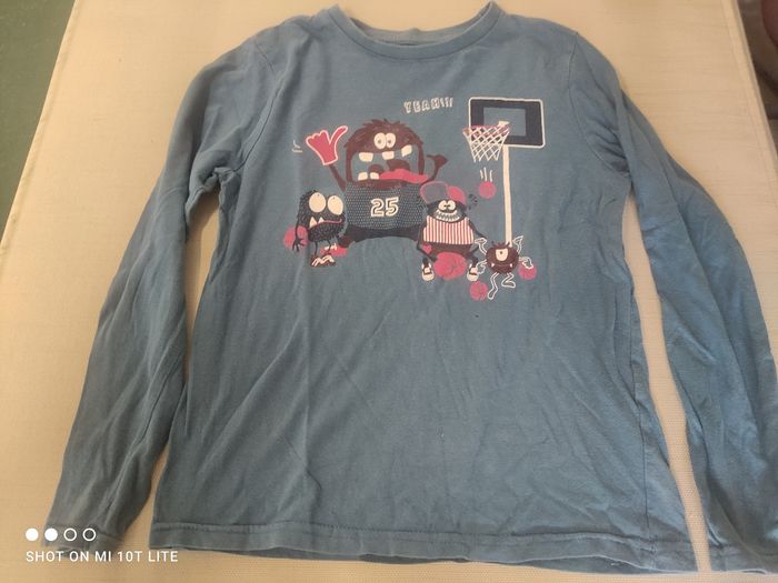 Lot t-shirt manches longues garçon