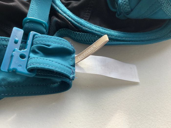 Maillot de bain 2 pièces bleu canard Rasurel SG à armature 95E + slip 2 - photo numéro 7