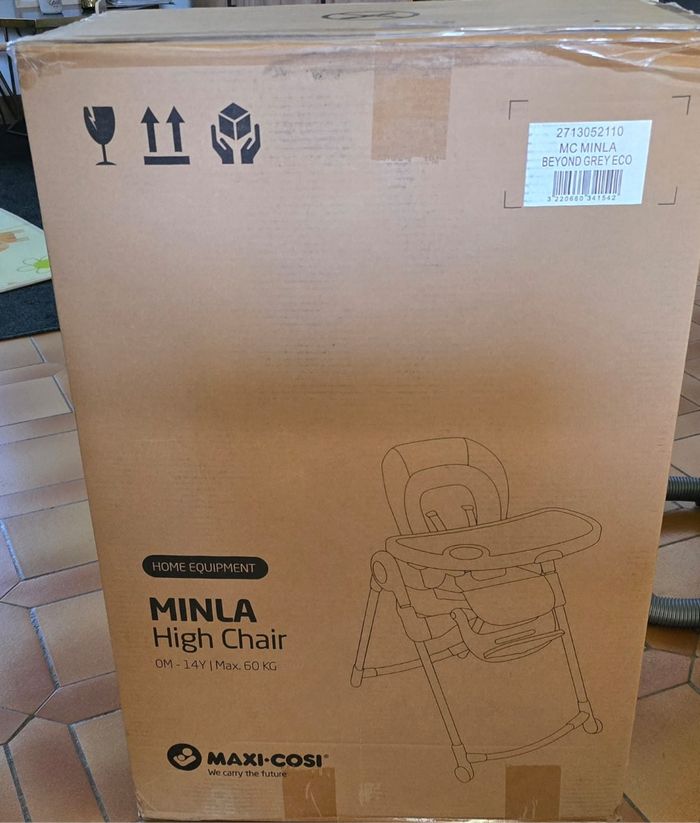 Chaise haute Minla Beyond Grey Eco - Maxi Cosi - photo numéro 2