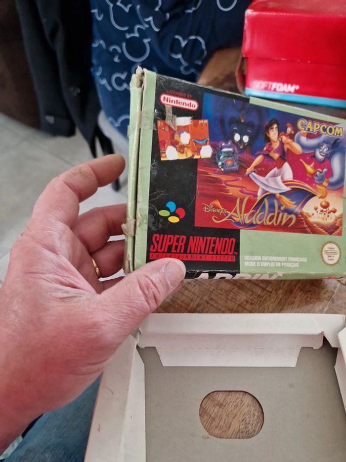 Aladin super Nintendo en boite - photo numéro 6