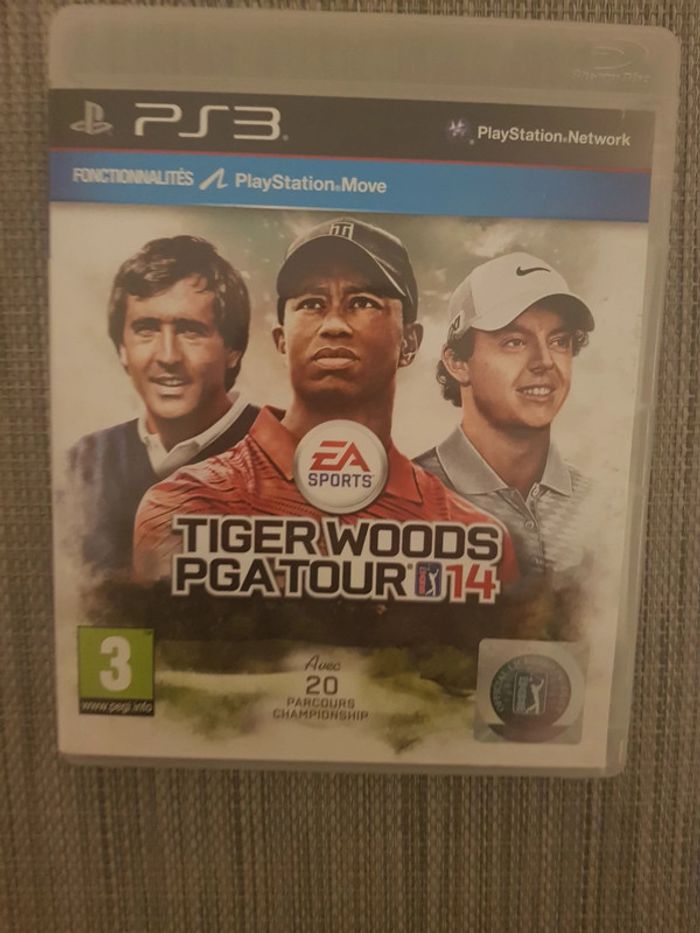 Tiger woods 14 sur PS4