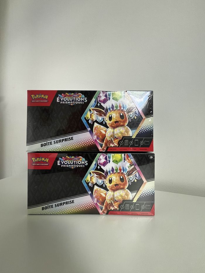 Pokémon – Lot scellé : Artset 4 boosters EV09 + 2 boîtes surprise EV8.5 - photo numéro 2