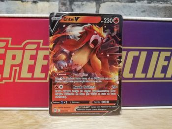 Carte Pokemon Entei V Stars Étincelantes