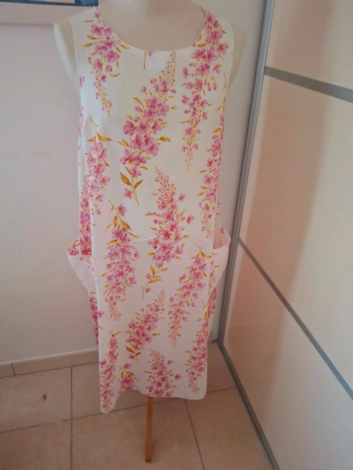 Robe de plage, robe de jardin ,voile de coton, tailleXL - photo numéro 11