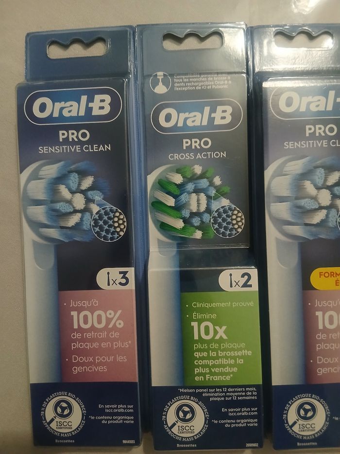 Lot de 4 paquets Brossette Oral B - photo numéro 3