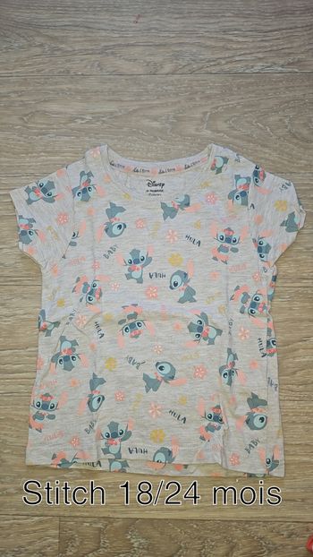 Lot t shirt fille