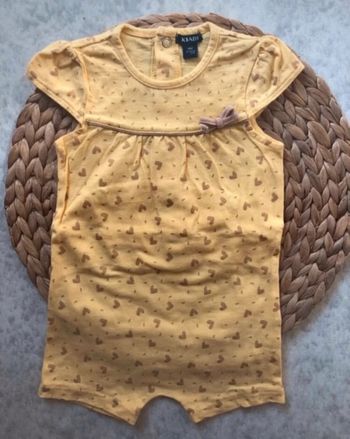 Barboteuse combishort Kiabi 6 mois