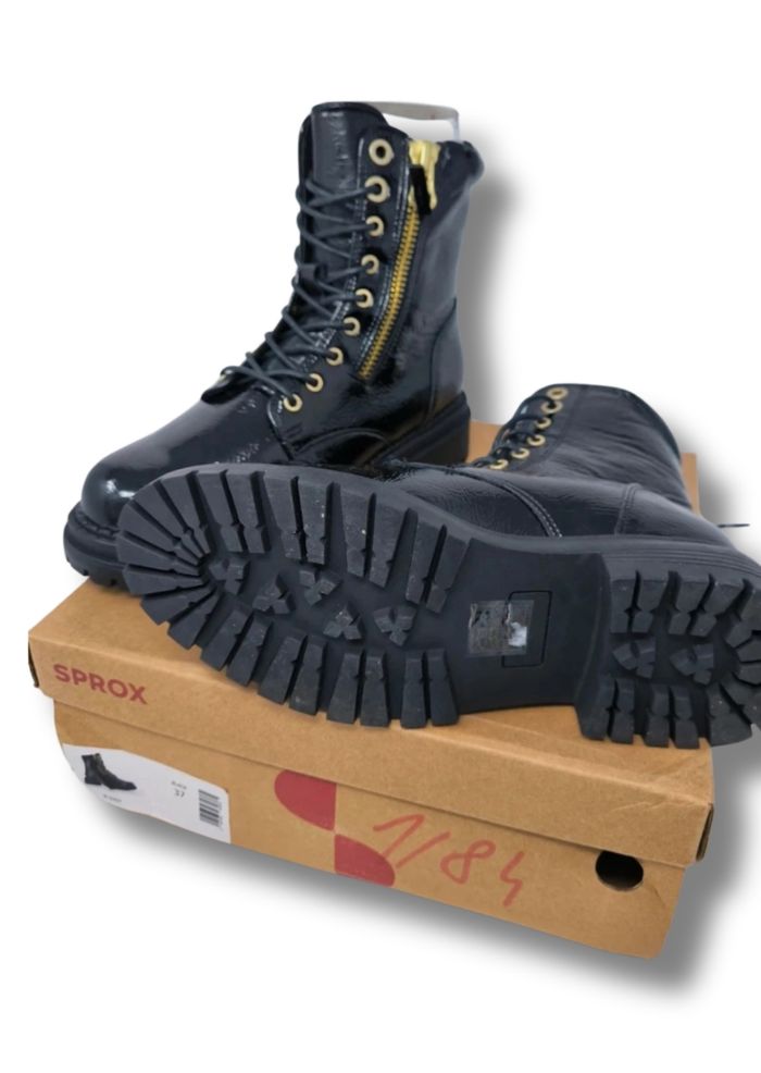 Boots noires Sprox neuves taille 37 ✨ - photo numéro 2