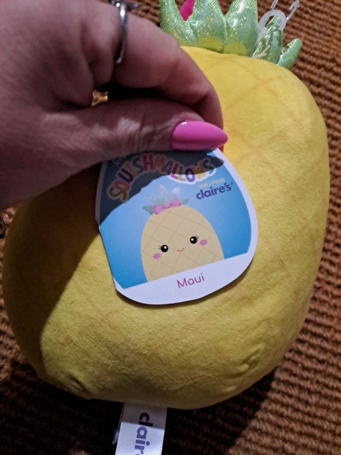 Peluche ananas Maui neuve squishmallows pour claire's neuf - photo numéro 4