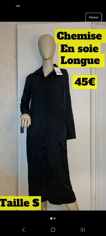 Chemise longue