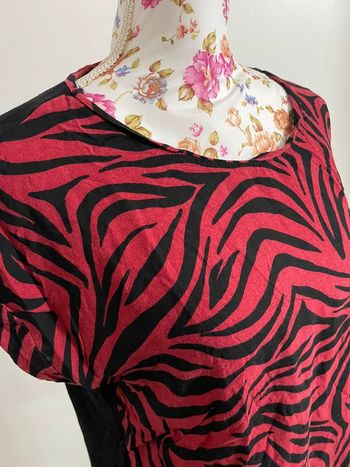 Haut Etam rouge et noir