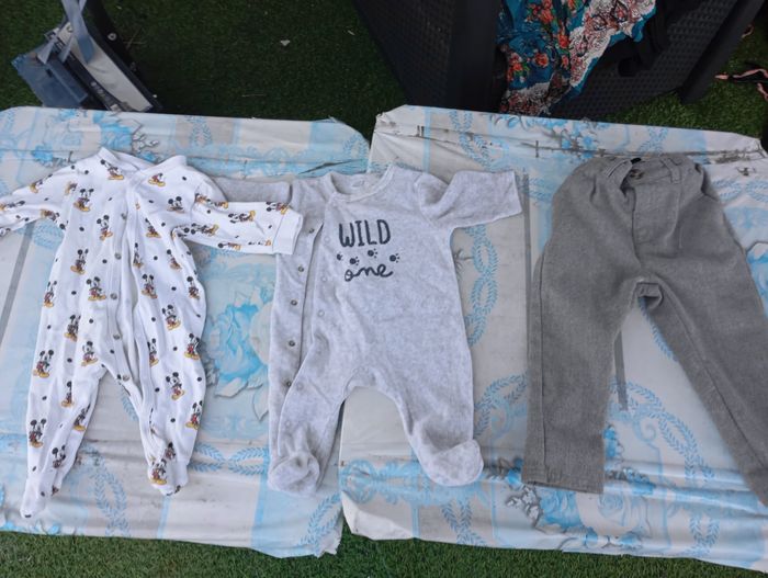 Lot de vêtements bébé garçon