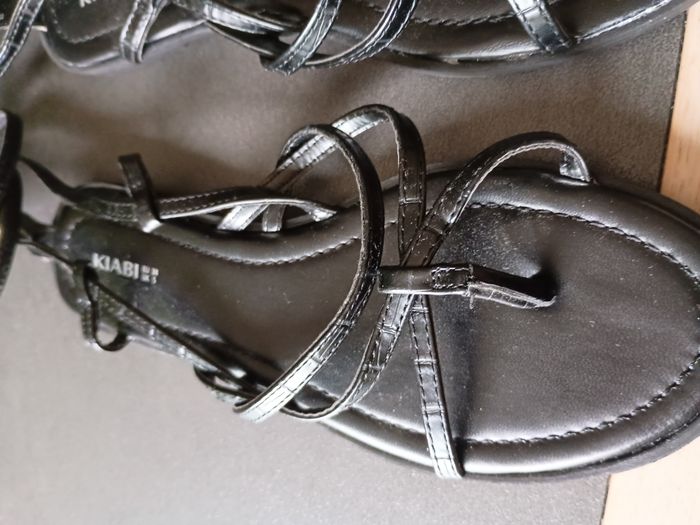 sandale noire femme - photo numéro 6