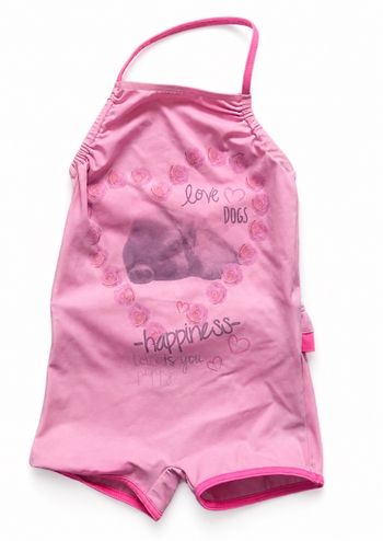 Maillot de bain rose une pièce