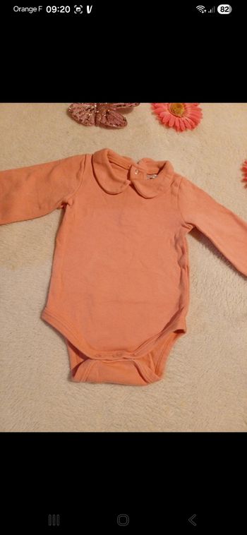 Body bébé taille 6 mois