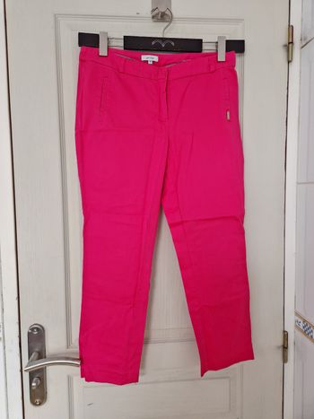 Pantacourt rose femme phildar taille L/40