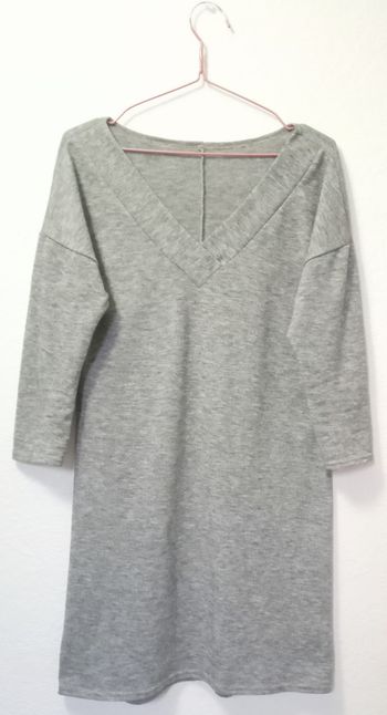 Robe pull manches 3/4