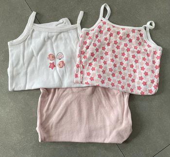 Lot 3 bodies Okaidi BBF - 12mois