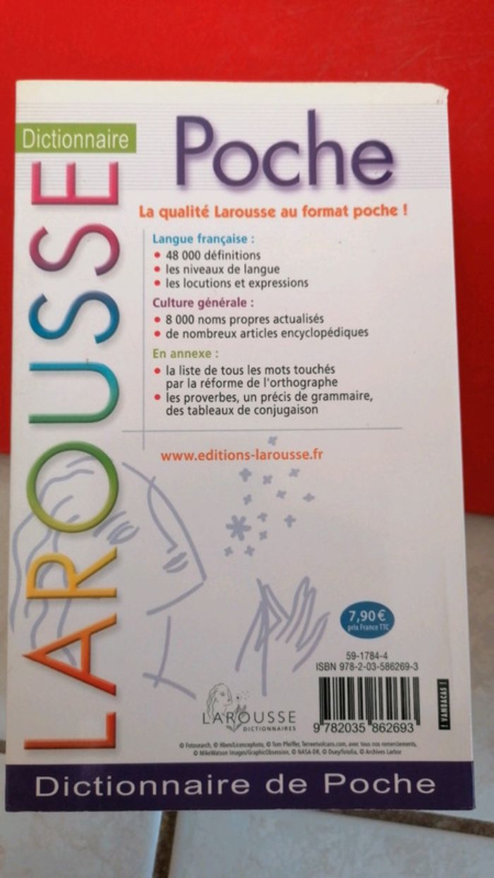 Dictionnaire de poche - photo numéro 2