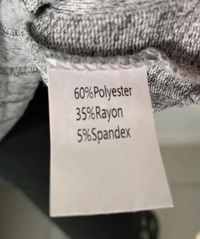 Top tunique gris manches courtes taille L ou 40/42 - photo numéro 8