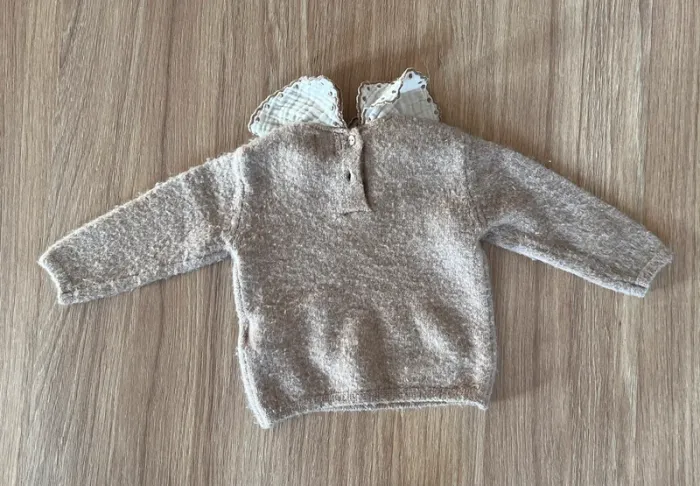 Pull beige Kiabi - photo numéro 2