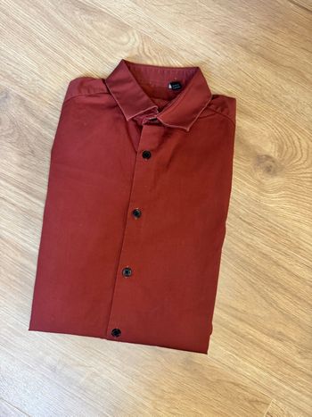 Chemise manches longues Asos rouille