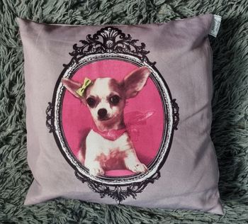 Coussin avec chien