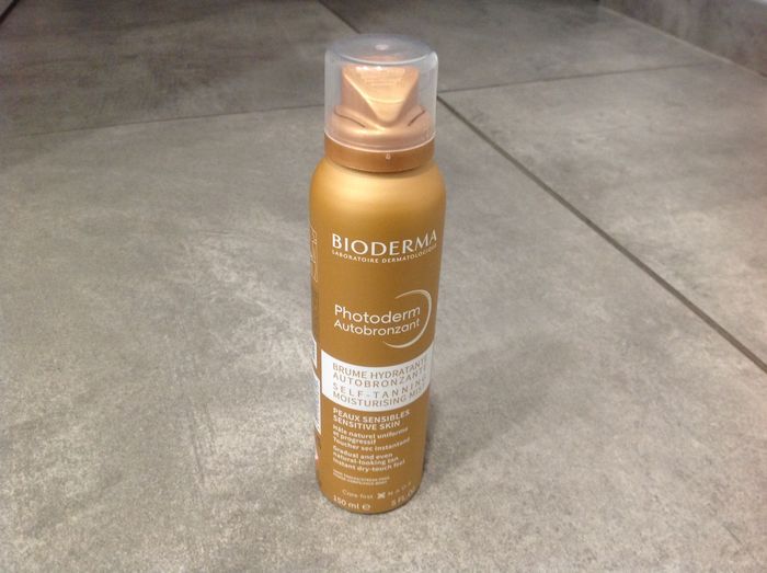 Bioderma brume hydratante autobronzante