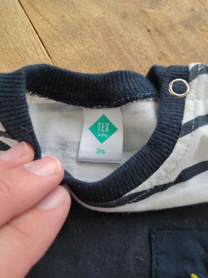 Tee-shirt marinière - photo numéro 3