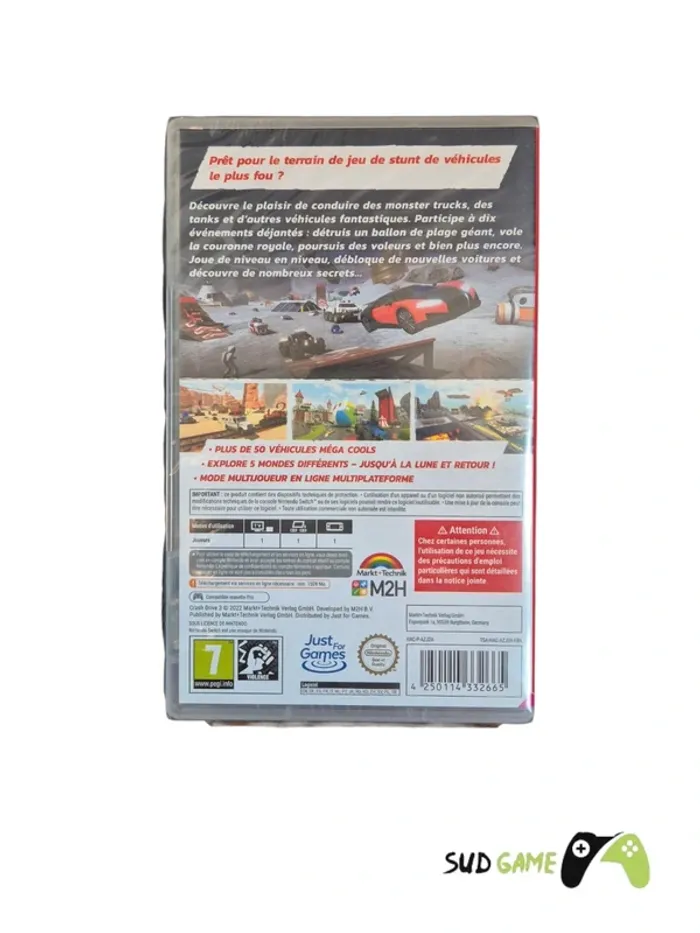 Jeu de switch " Crash drive 3" - photo numéro 2
