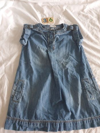 Robe en jean Okaidi 3 ans