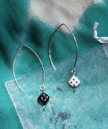 boucles or dés cr argent poinçonné Création