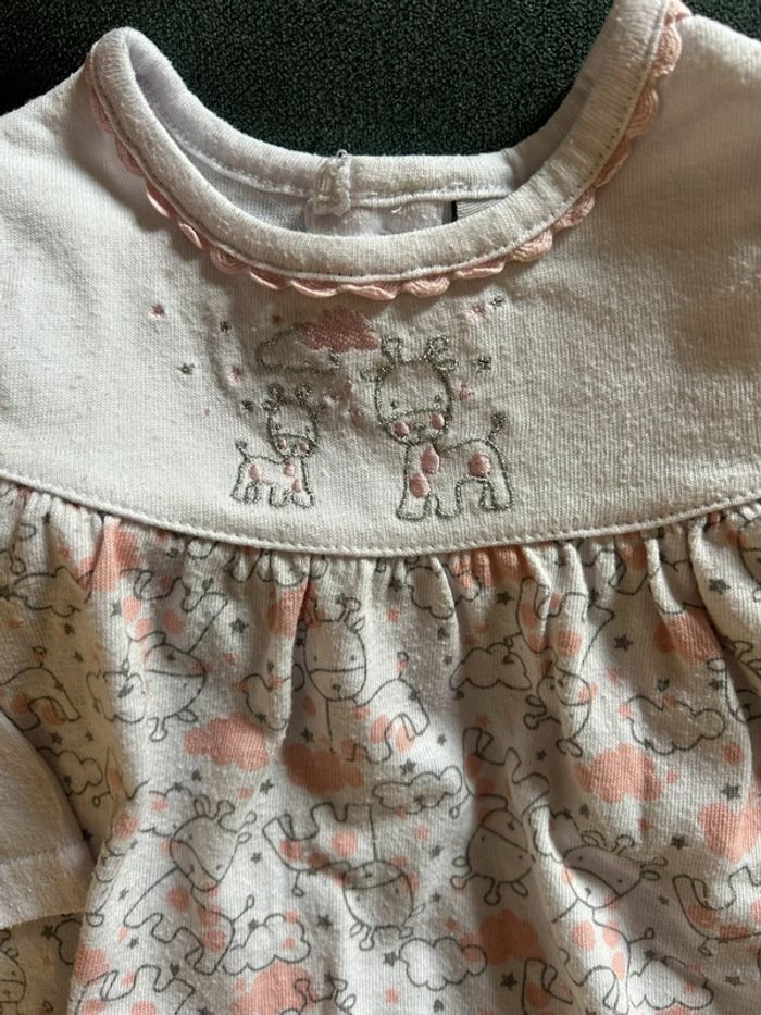 Ensemble robe et legging 3 mois - photo numéro 2