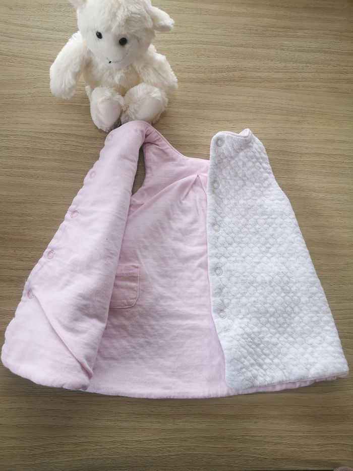 Robe molletonnée grise claire - photo numéro 2