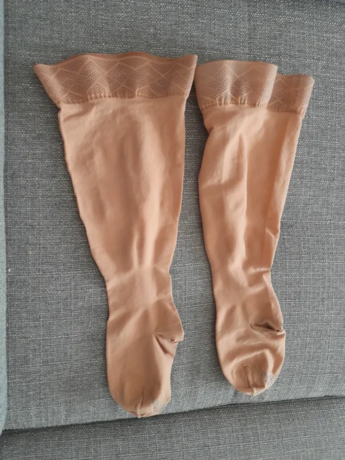 Lot bas de contention beige - photo numéro 12