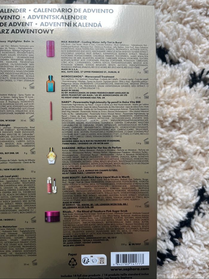 Calendrier de l’Avent Sephora 2025/26 - photo numéro 5