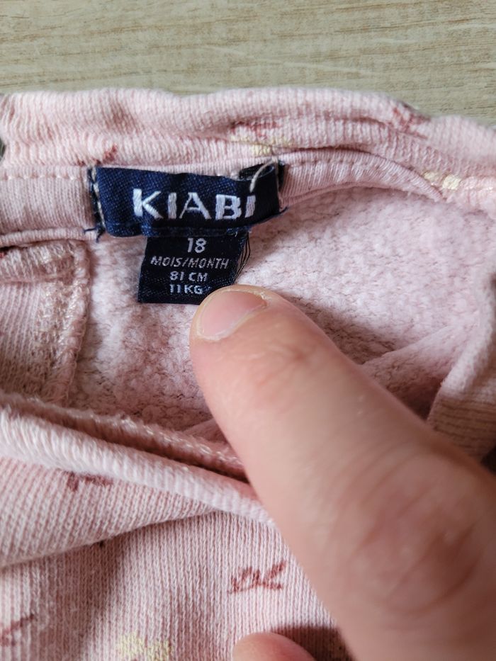 Ensemble pull et legging fleuris taille 18 mois - photo numéro 6