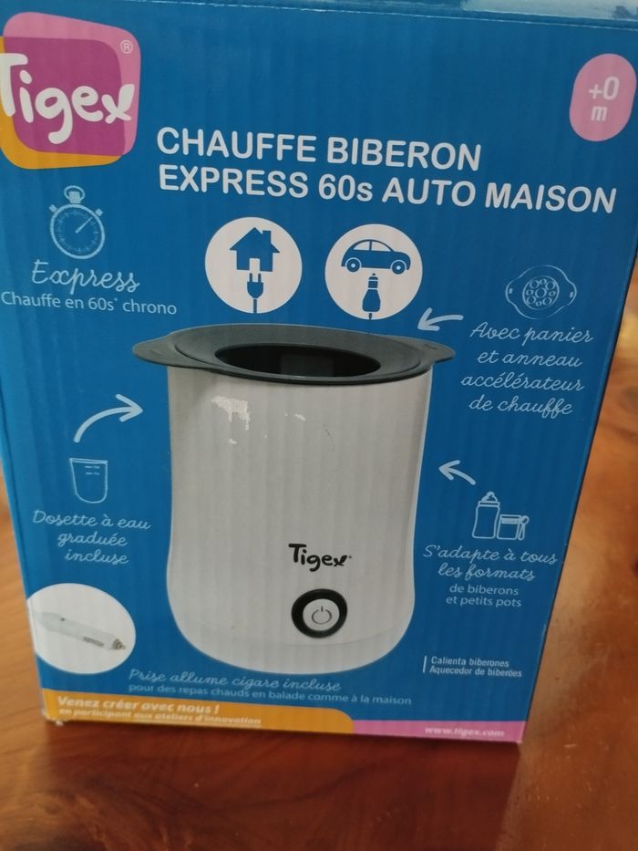 Chauffe biberon - auto- maison
