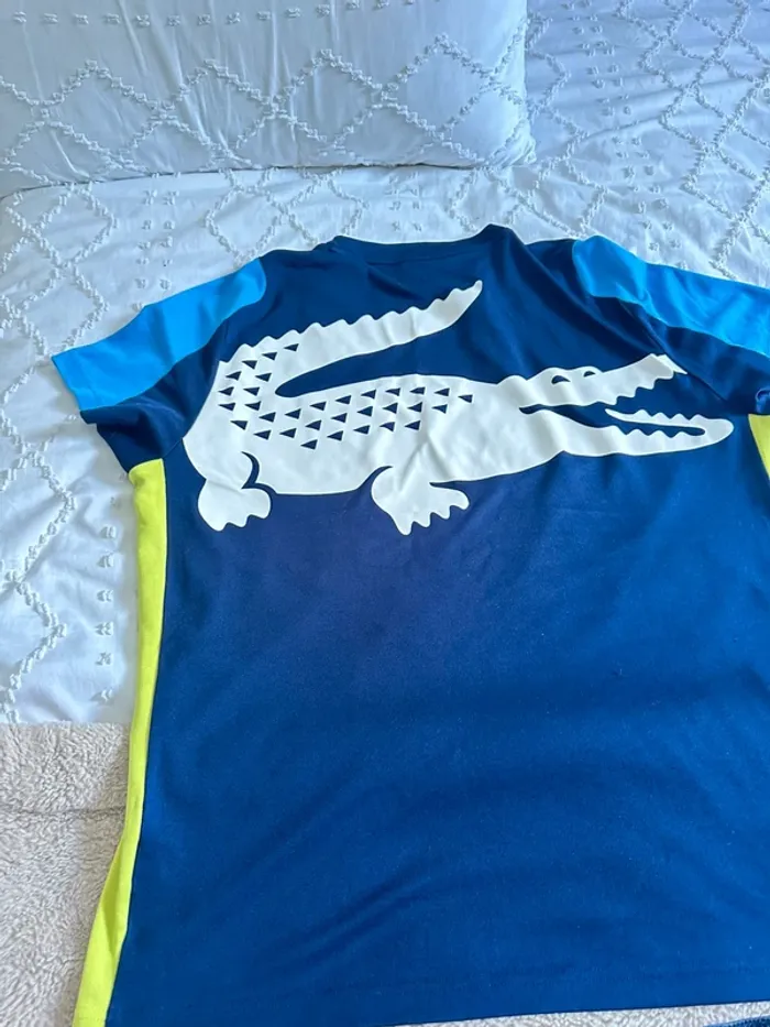 Ensemble bermuda et tee shirt Lacoste XL - photo numéro 11
