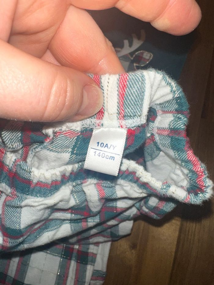 Pyjama de Noël okaidi taille 10 ans - photo numéro 2