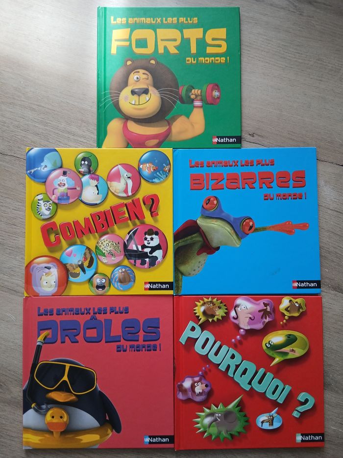 Lot de 5 petits livres - photo numéro 1