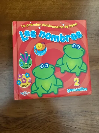 Livre bébé Les nombres