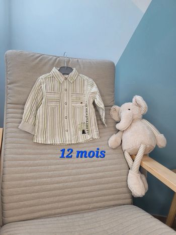 Chemise 12 mois