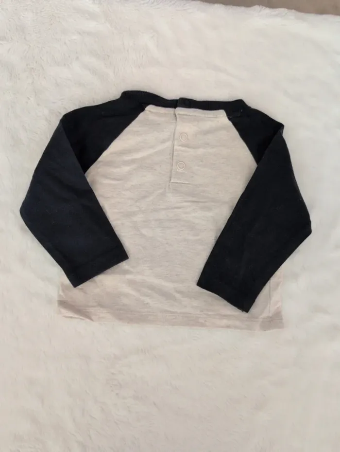 Tee shirt manche longue tape à l'oeil - photo numéro 4