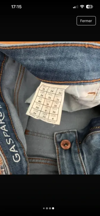 Jean gaspard Promod taille 36